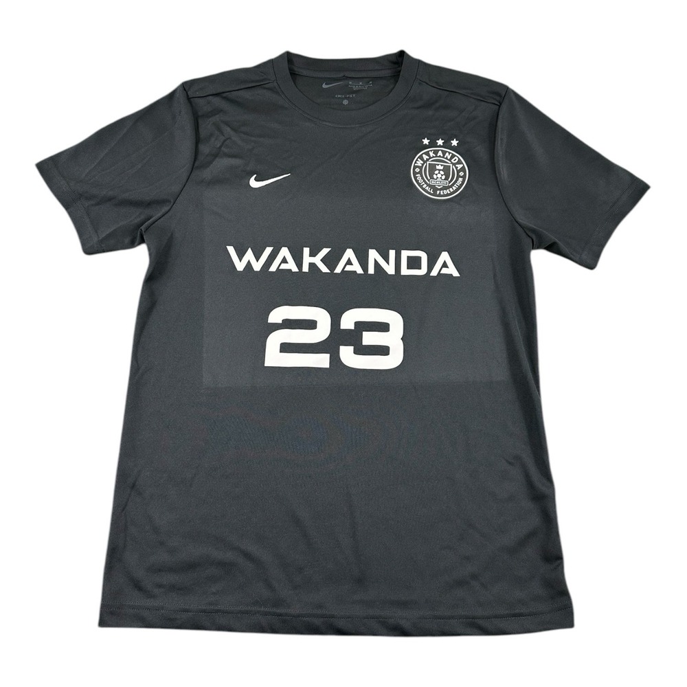 Nike X Wakanda Black #23 Performance S/S Jersey Mens Medium BV6710-010